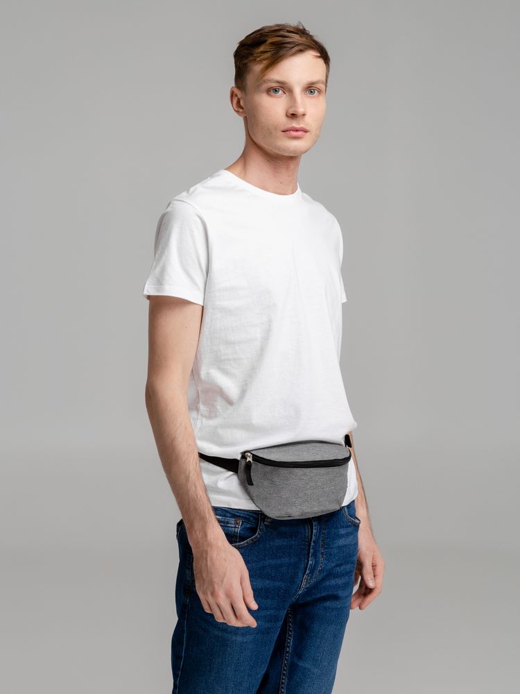 Поясная сумка Handy Dandy, серая — изображение 7