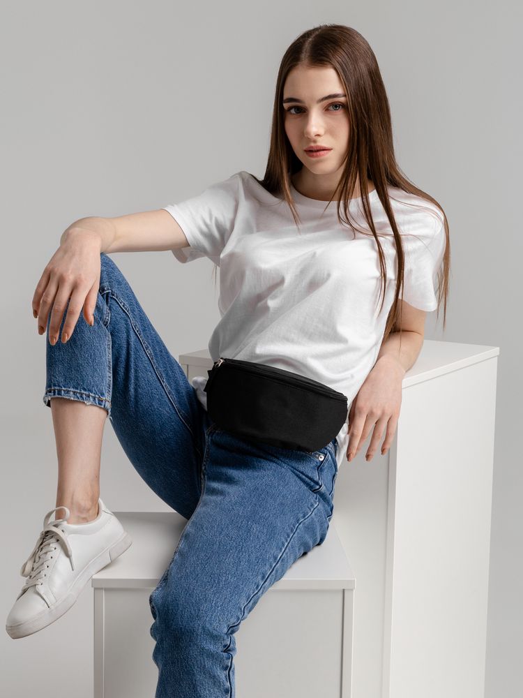 Поясная сумка Handy Dandy, черная — изображение 6