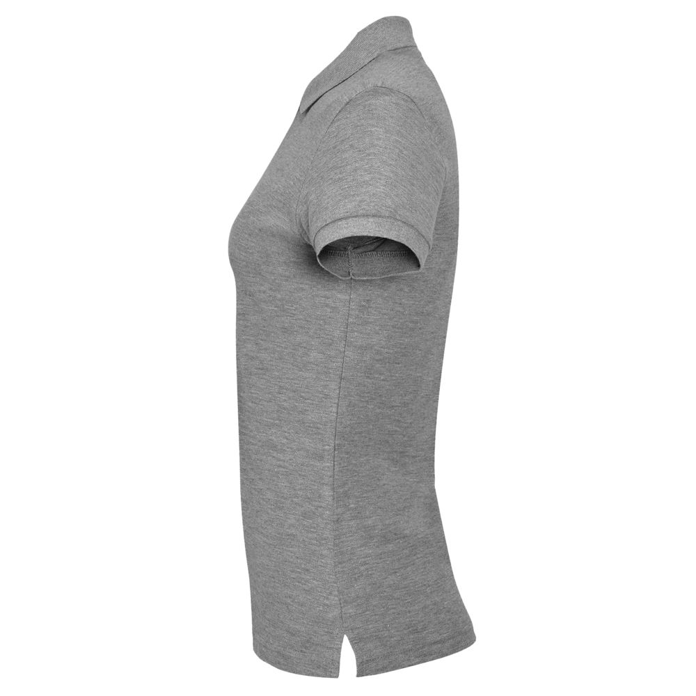 Рубашка поло женская Passion 170, серый меланж — изображение 4