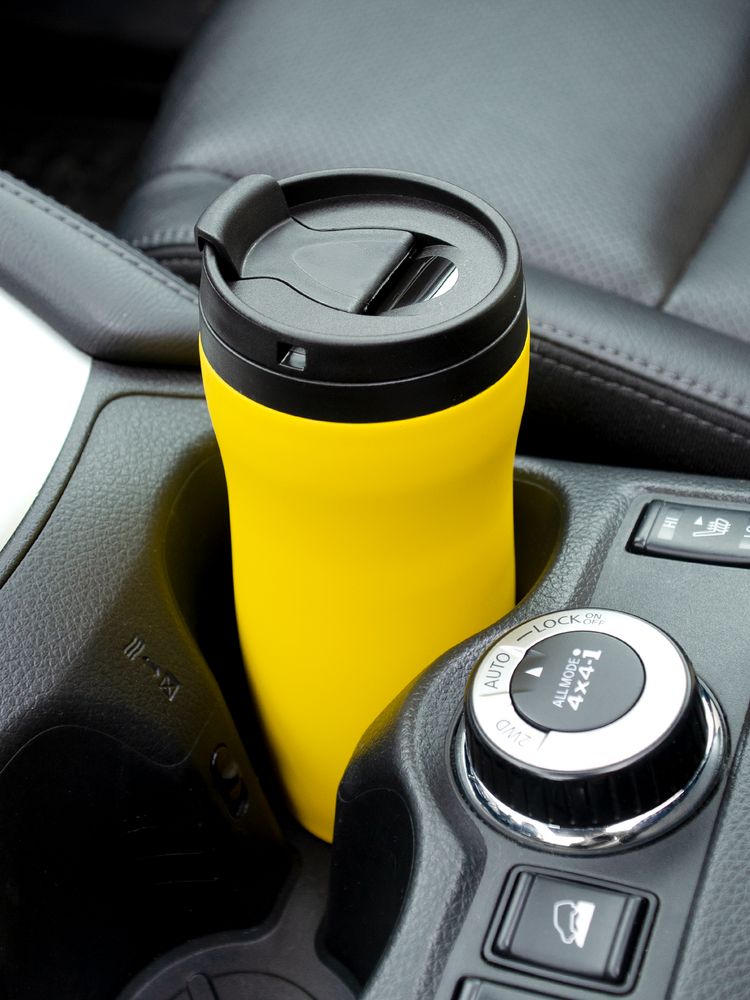 Термостакан Forma, желтый — изображение 6