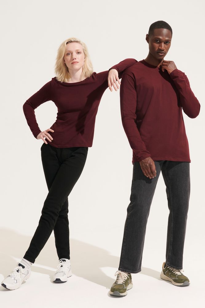 Футболка с длинным рукавом Monarch 150, темно-синяя (navy) — изображение 6