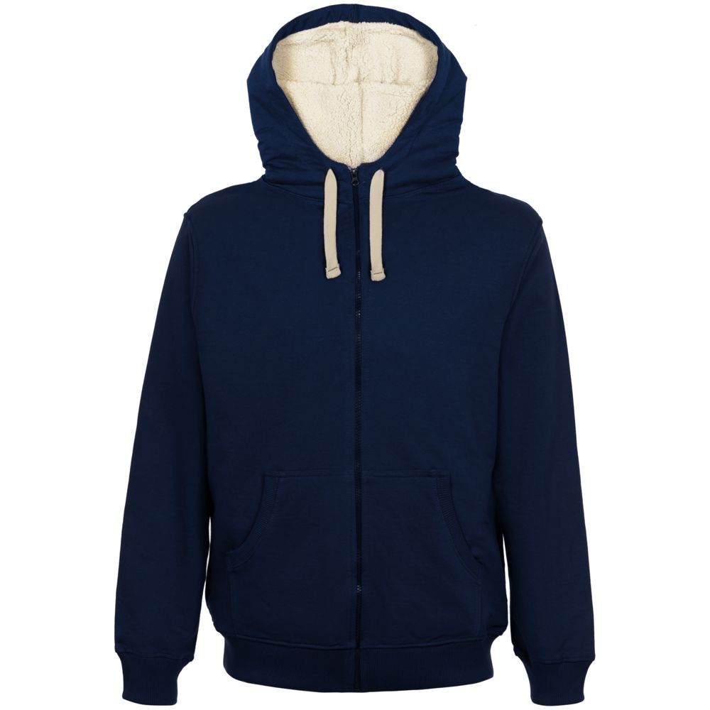 Толстовка на молнии Kulonga Sherpa, темно-синяя — изображение 2