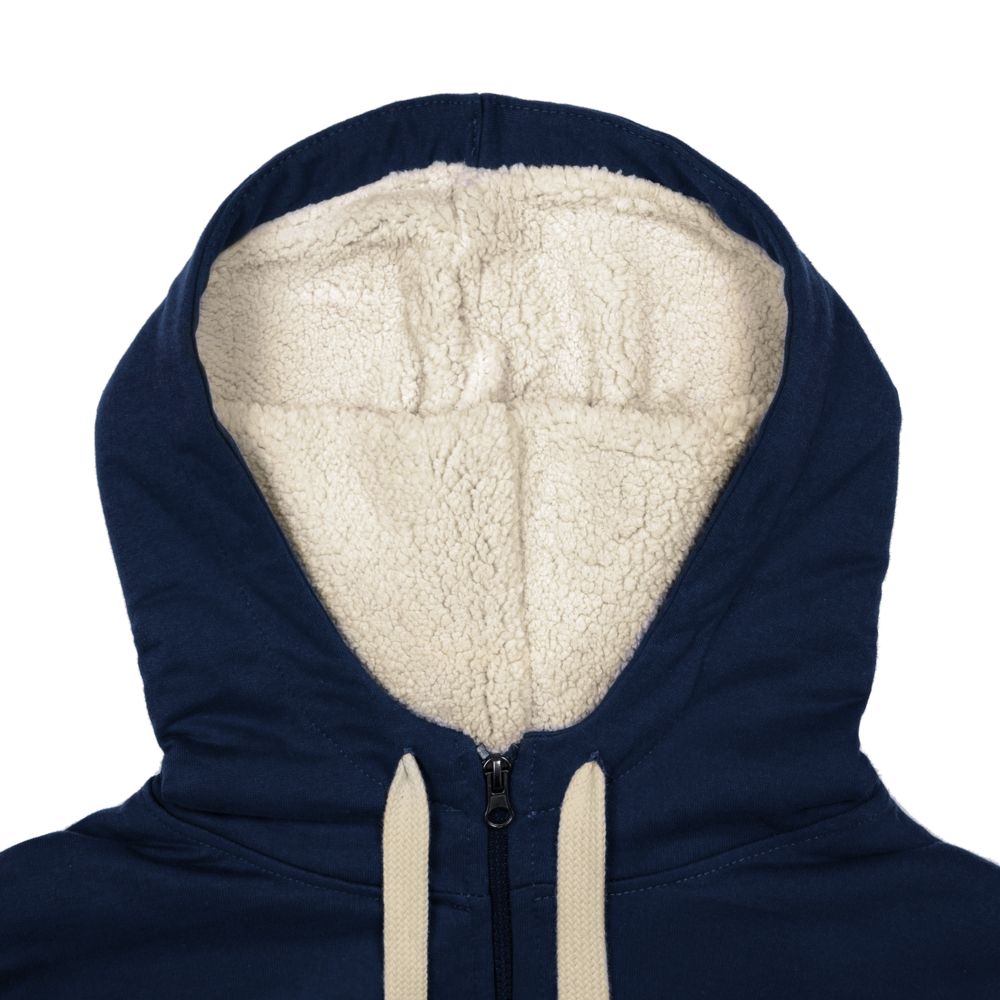 Толстовка на молнии Kulonga Sherpa, темно-синяя — изображение 5