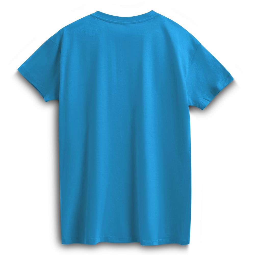 Футболка Imperial 190, ярко-бирюзовая — изображение 3