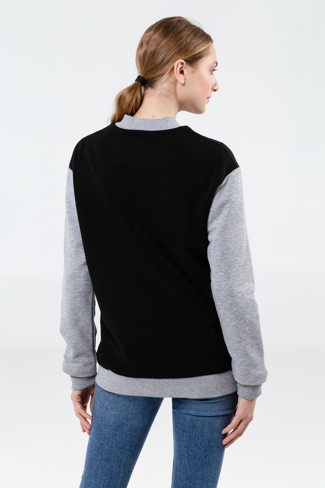 Бомбер College, темно-синий — изображение 9