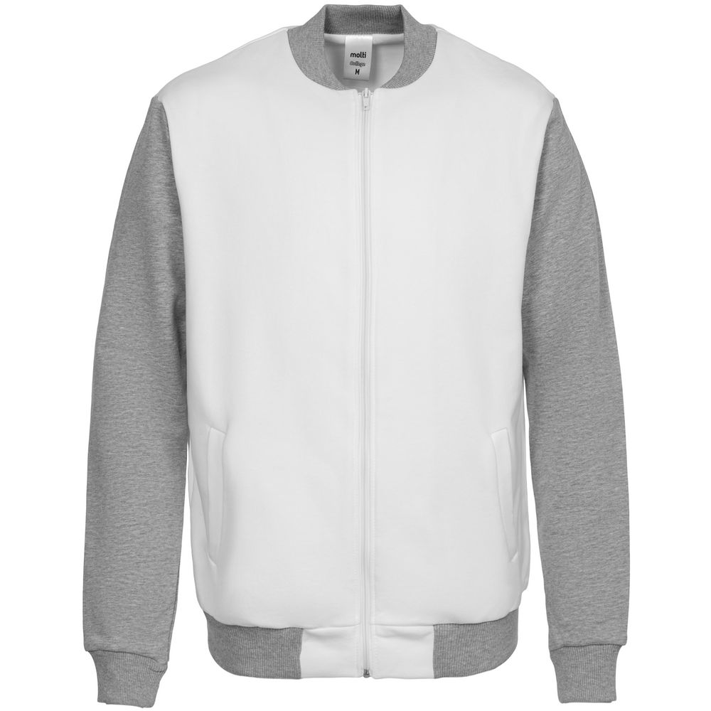 Бомбер College, молочно-белый — изображение 2