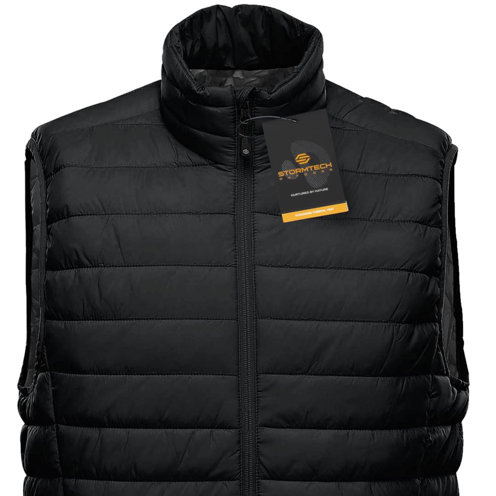Жилет компактный мужской Stavanger, черный — изображение 5