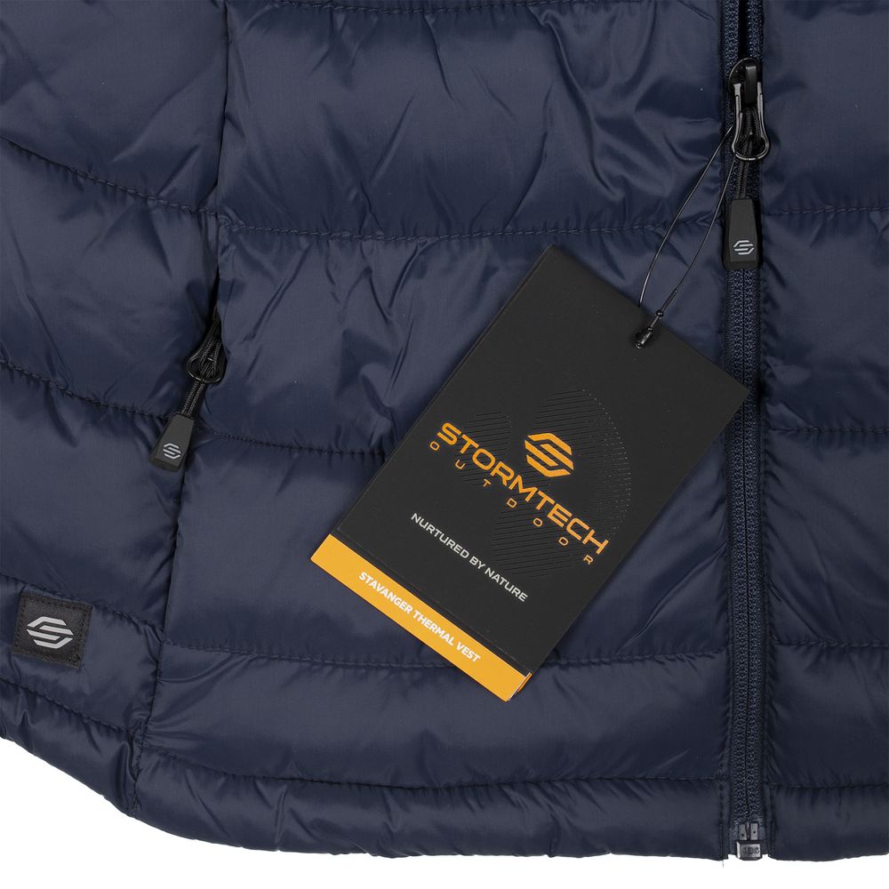 Жилет компактный мужской Stavanger, черный — изображение 6
