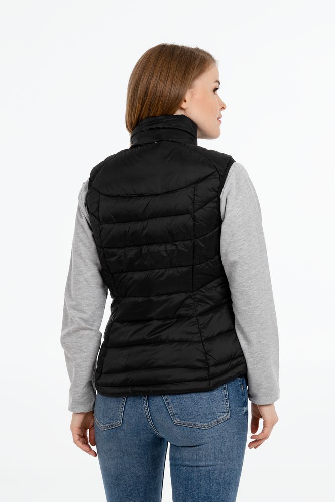 Жилет компактный женский Stavanger, черный — изображение 15
