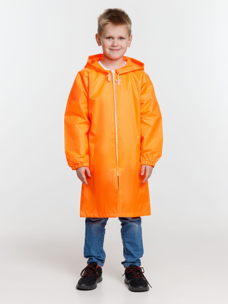Дождевик детский Rainman Kids, оранжевый неон — изображение 6