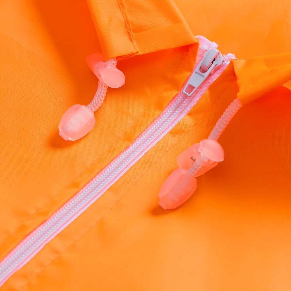 Дождевик детский Rainman Kids, оранжевый неон — изображение 4