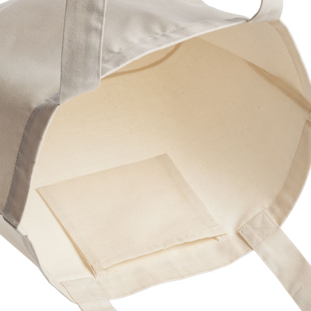 Холщовая сумка Shopaholic, неокрашенная — изображение 5