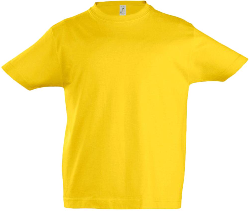 Футболка детская Imperial Kids 190, желтая — изображение 2