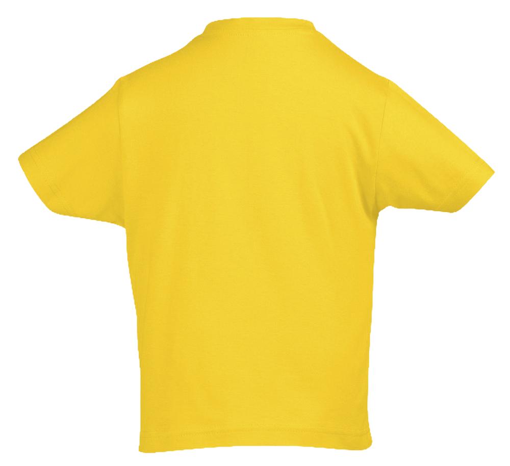 Футболка детская Imperial Kids 190, желтая — изображение 3