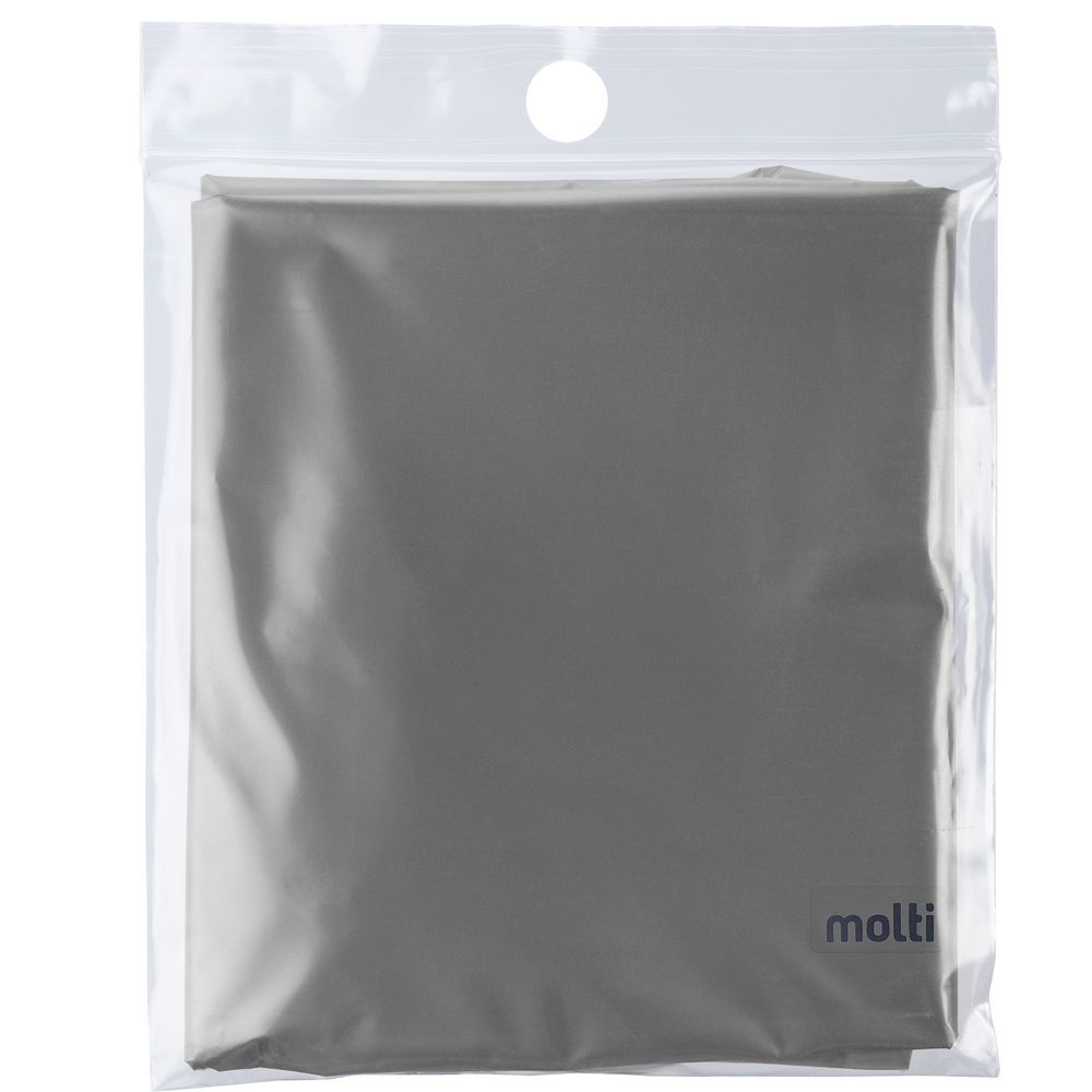 Дождевик-плащ CloudTime, серебристый — изображение 6