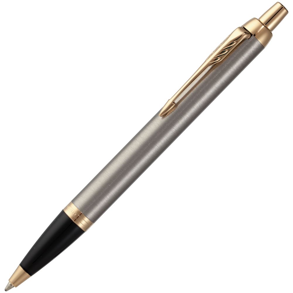 Ручка шариковая Parker IM Core K321 Brushed Metal GT M — изображение 2