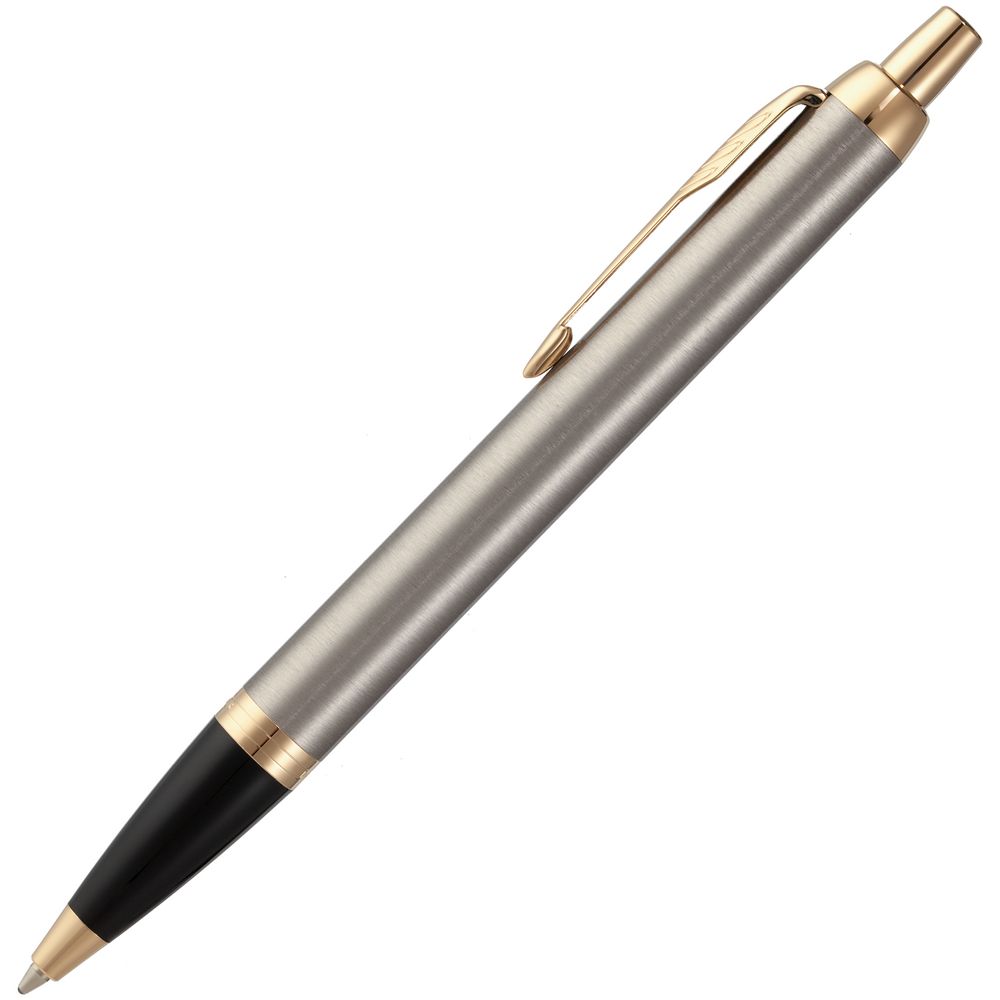 Ручка шариковая Parker IM Core K321 Brushed Metal GT M — изображение 3