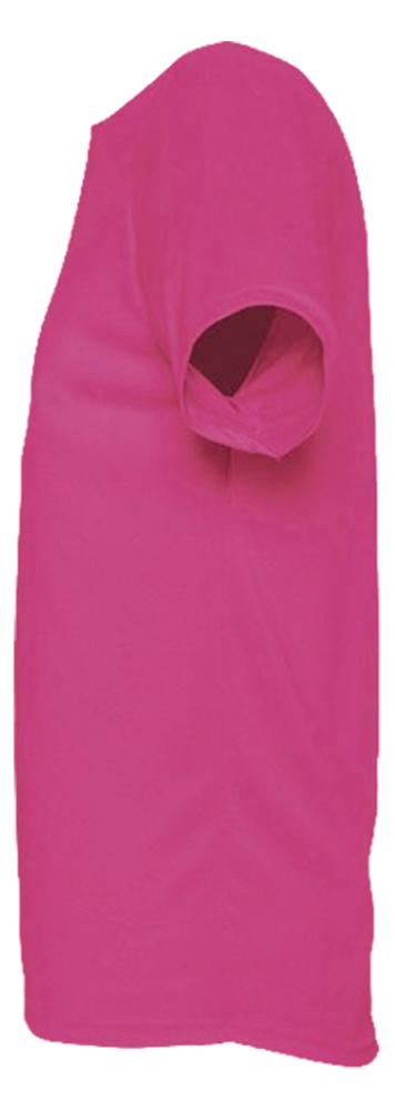 Футболка унисекс Sporty 140, розовый неон — изображение 3