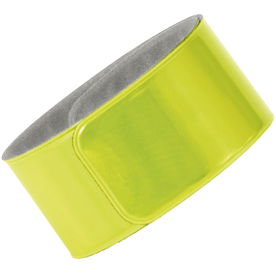 Светоотражающий браслет Lumi, ver.2, желтый неон — изображение 2