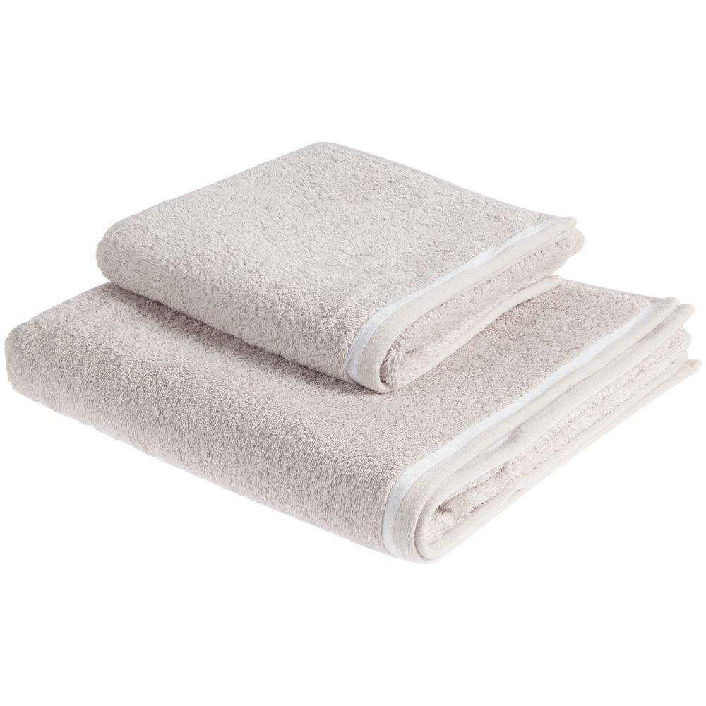 Полотенце Felice, большое, бежевое — изображение 6