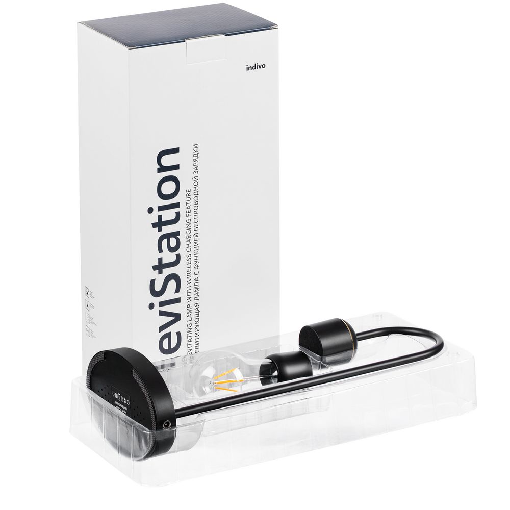 Левитирующая лампа с функцией беспроводной зарядки leviStation — изображение 12