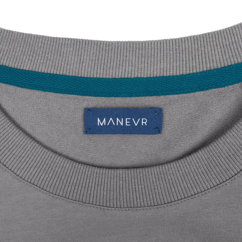 Футболка унисекс Kosmos 1.0, серая — изображение 5