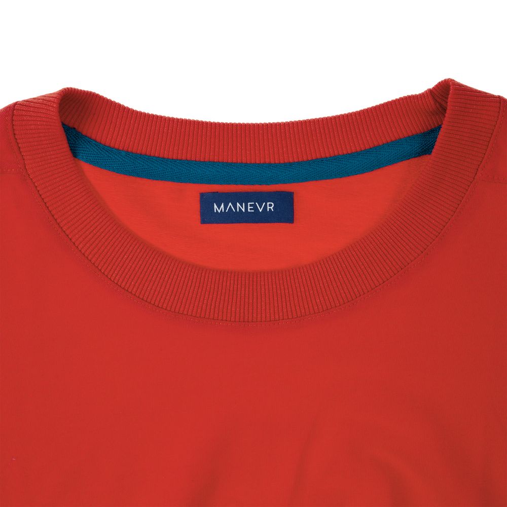 Футболка унисекс Kosmos 1.0, красная — изображение 5