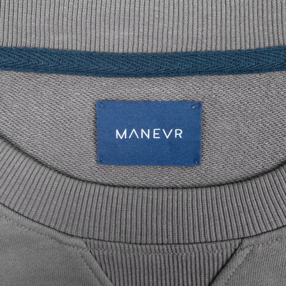 Свитшот унисекс Kosmos 1.0, серый — изображение 6