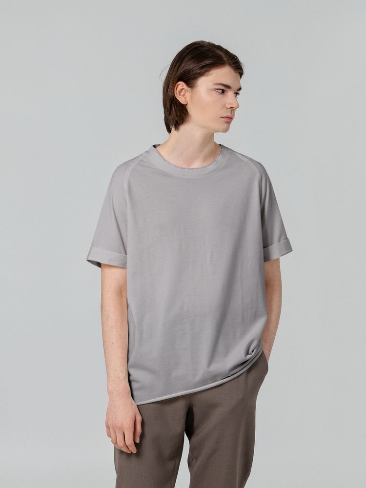 Футболка унисекс Vozduh 1.0, серая — изображение 4