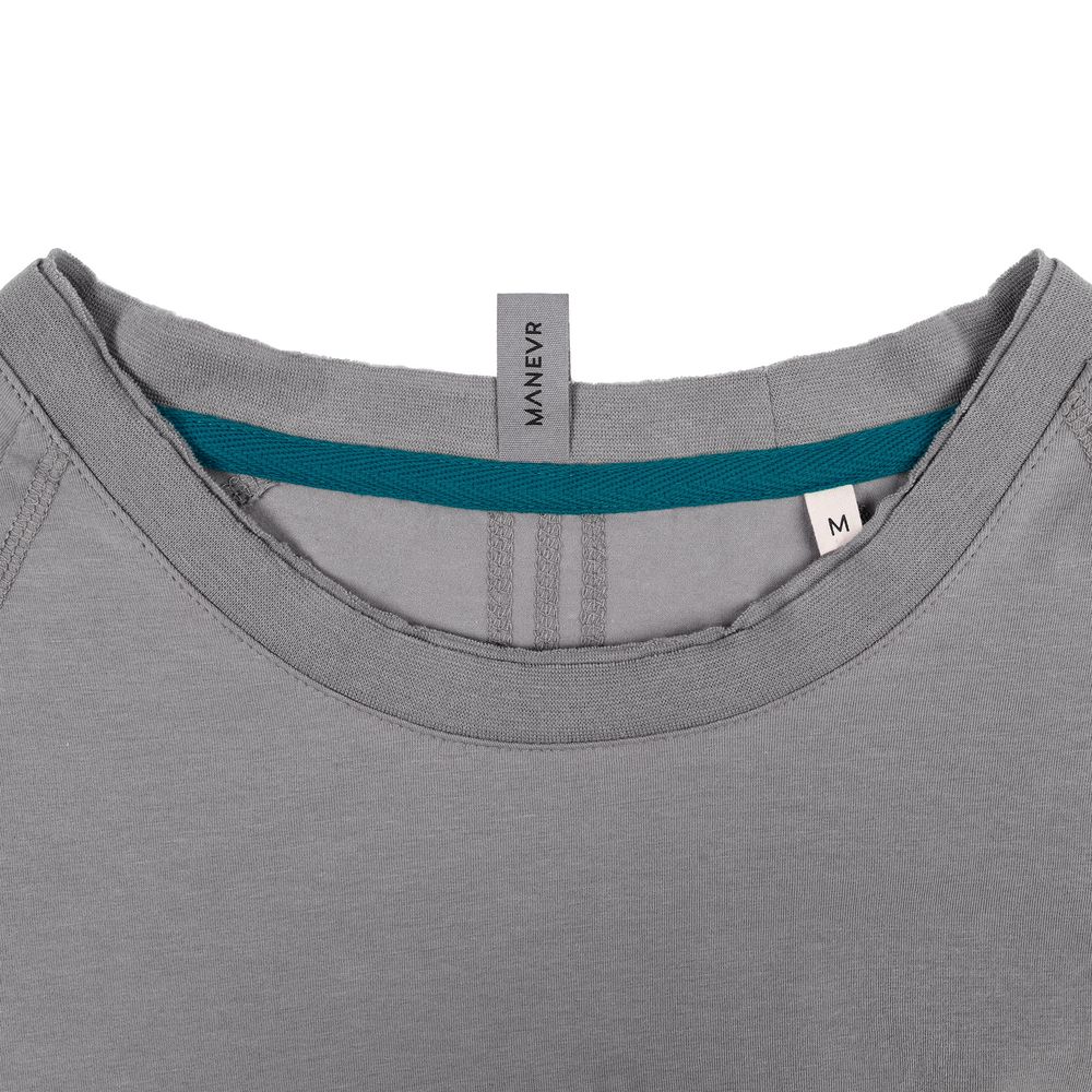 Футболка унисекс Vozduh 1.0, серая — изображение 5