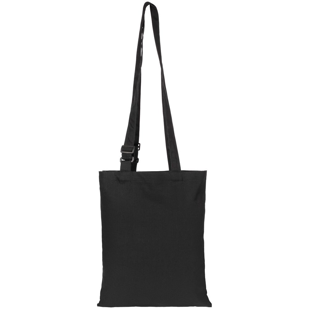 Сумка для покупок с регулируемыми ручками Leta, черная — изображение 3