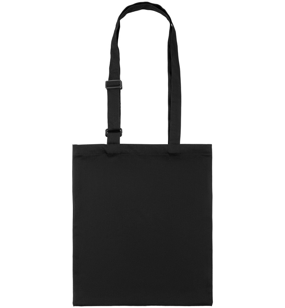 Сумка для покупок с регулируемыми ручками Leta, черная — изображение 5