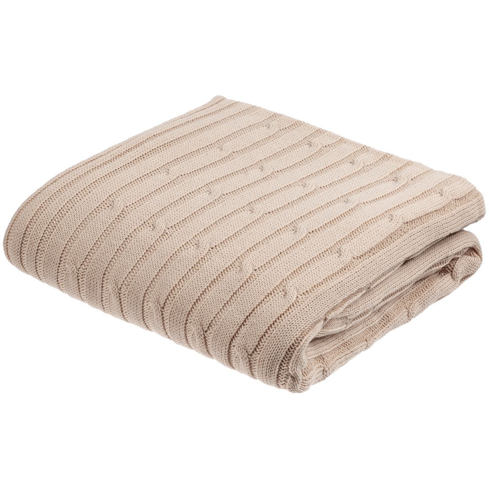 Плед Remit, бежевый — изображение 3