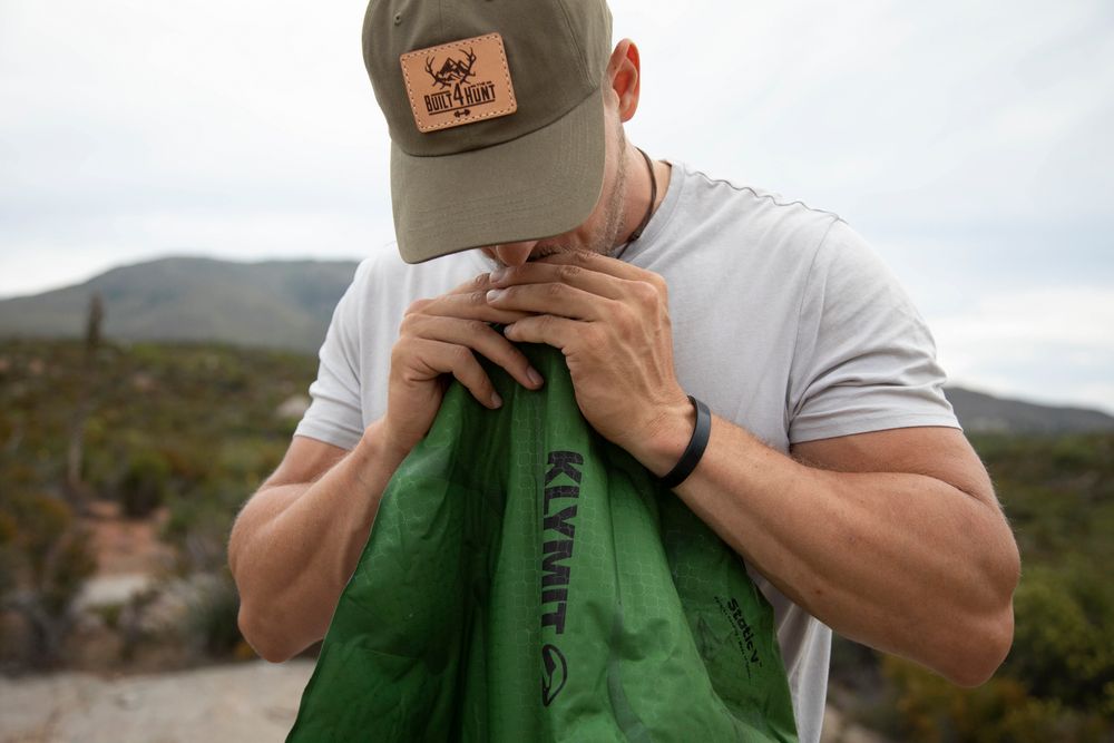 Надувной коврик Static V Recon, зеленый — изображение 8