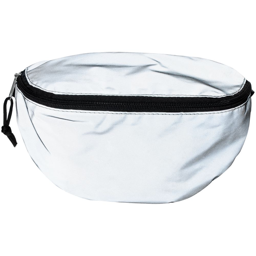 Поясная сумка Manifest из светоотражающей ткани, серая — изображение 4