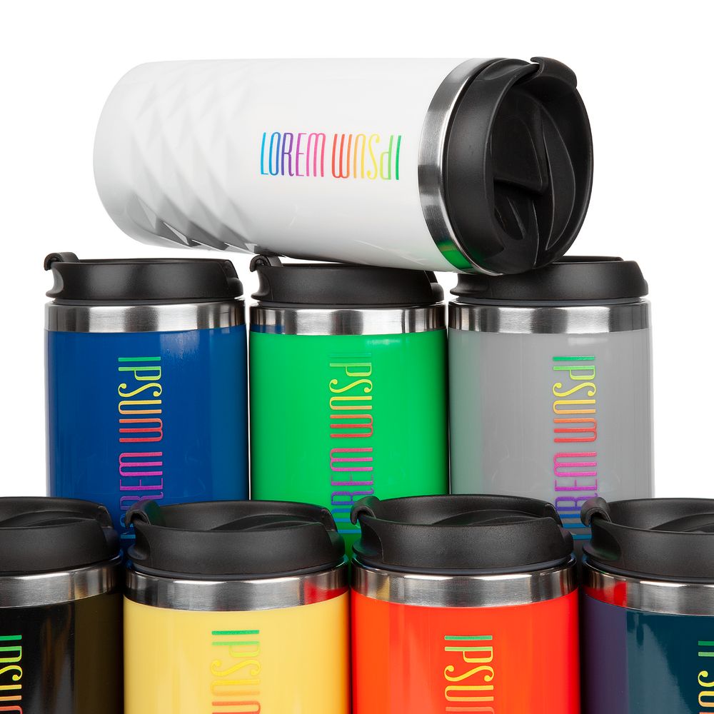 Термостакан Prism, белый — изображение 9