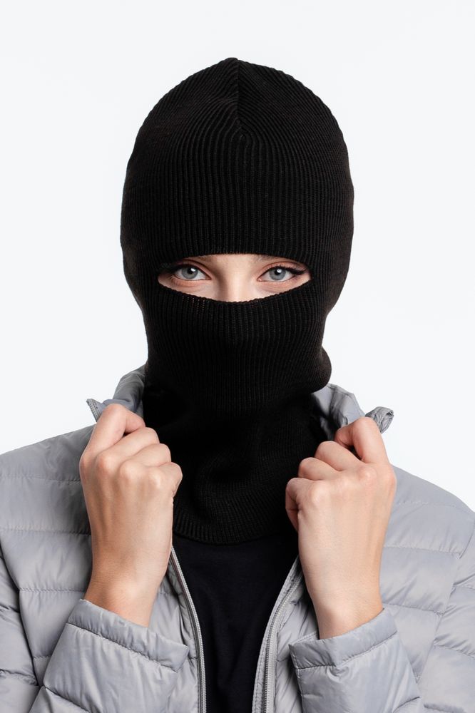Шапка-балаклава Helma, черная — изображение 2