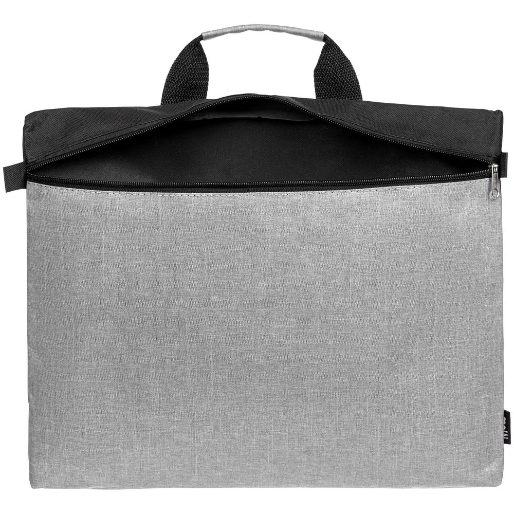 Конференц-сумка Melango, серая — изображение 4