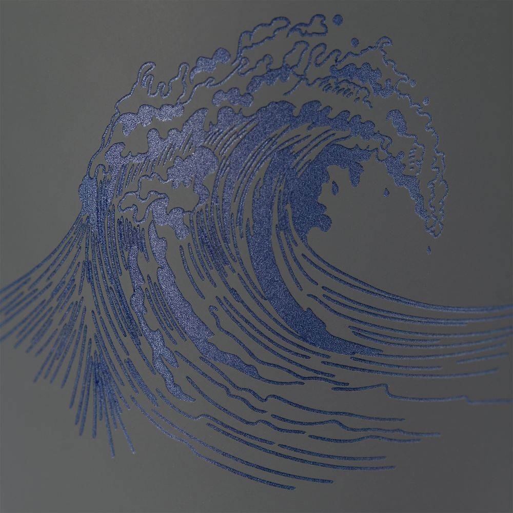 Кружка Surprise Touch c покрытием софт-тач, синяя — изображение 5