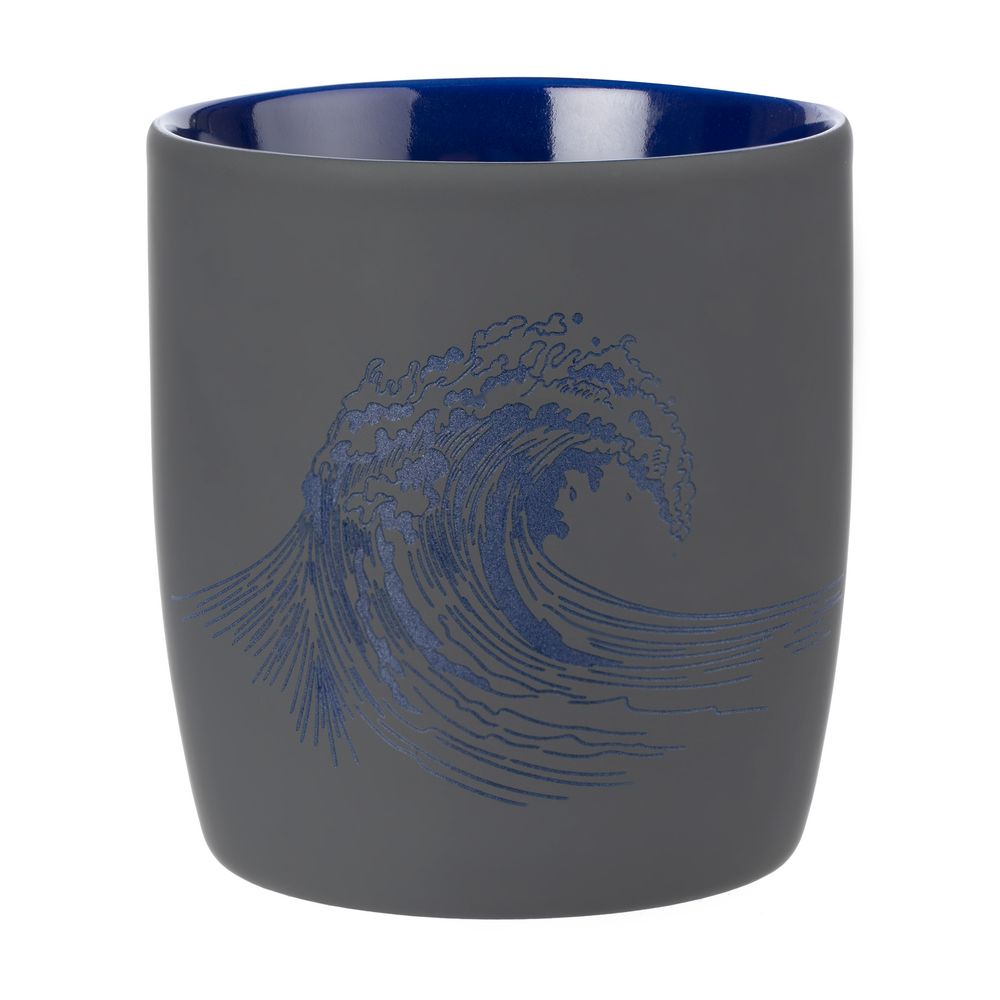 Кружка Surprise Touch c покрытием софт-тач, синяя — изображение 4