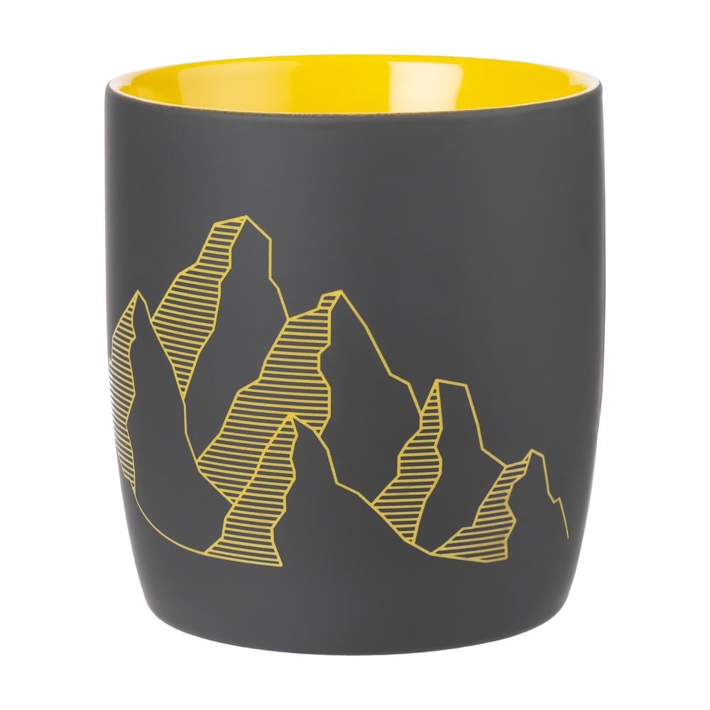 Кружка Surprise Touch c покрытием софт-тач, желтая — изображение 4