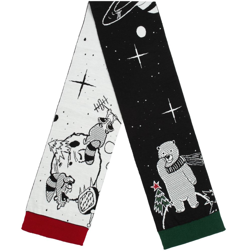 Шарф на заказ Tricksy Light, M, полушерсть — изображение 7