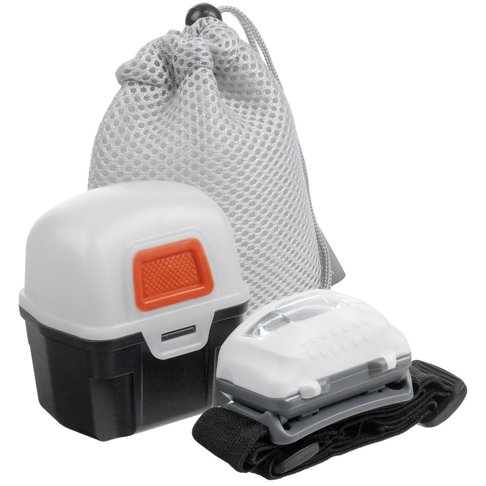 Многофункциональный светодиодный фонарь Klar, серый — изображение 2