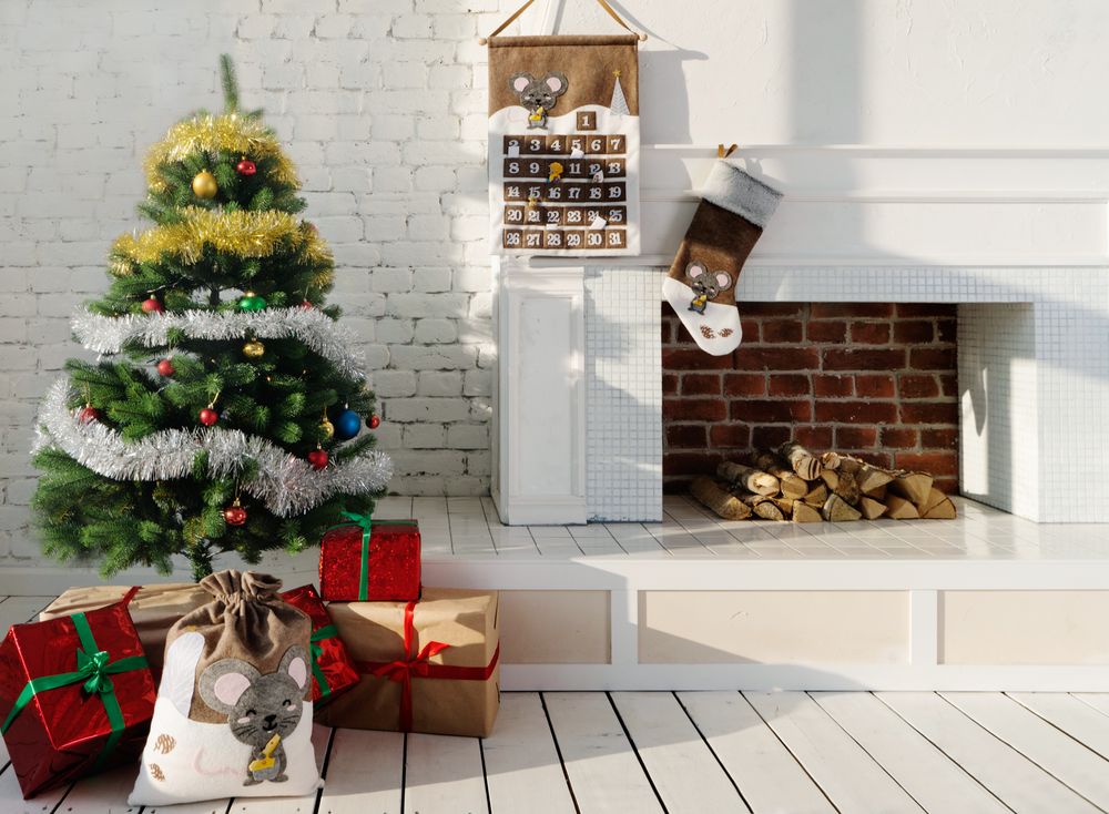 Носок для подарков Noel, с мышкой — изображение 7