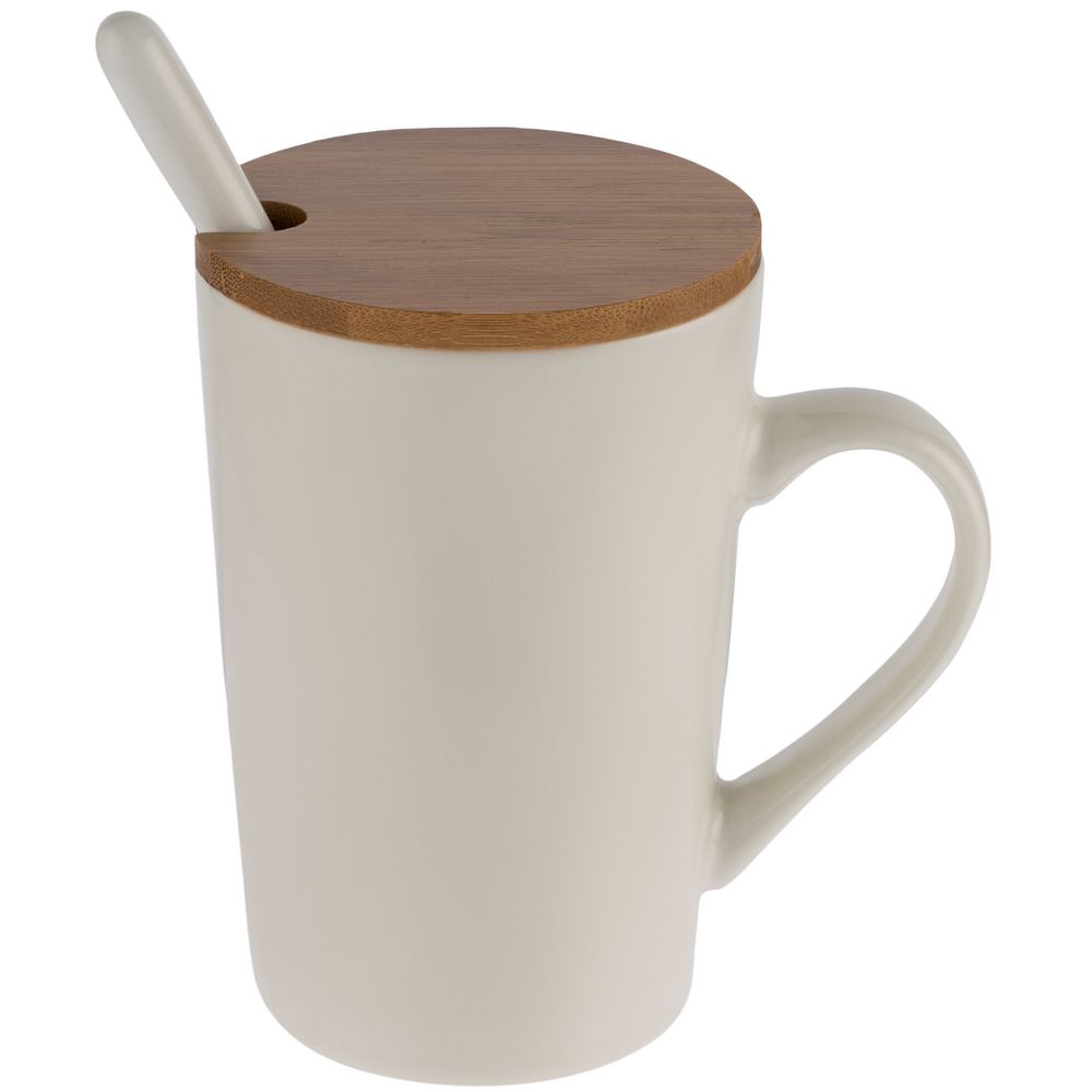 Кружка Parley с ложкой и бамбуковой крышкой — изображение 3