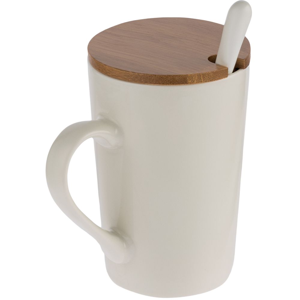 Кружка Parley с ложкой и бамбуковой крышкой — изображение 4