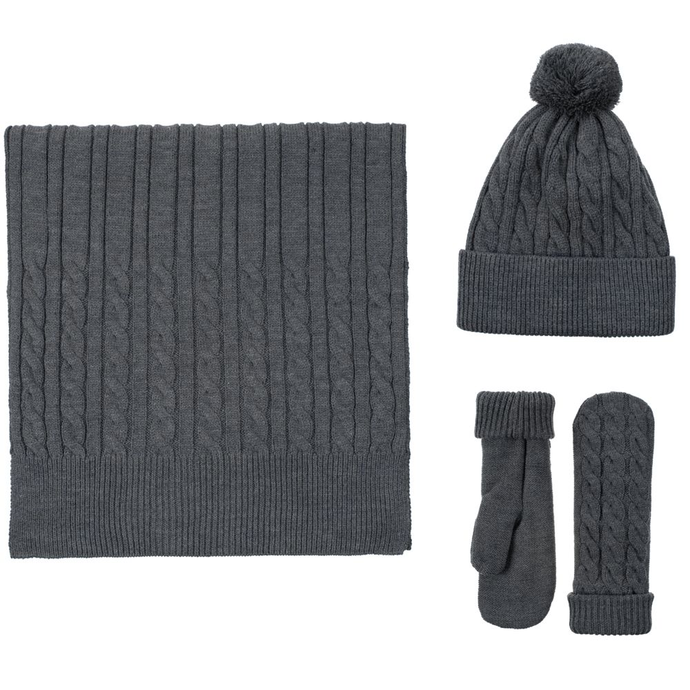 Шапка Heat Trick, серый меланж — изображение 5