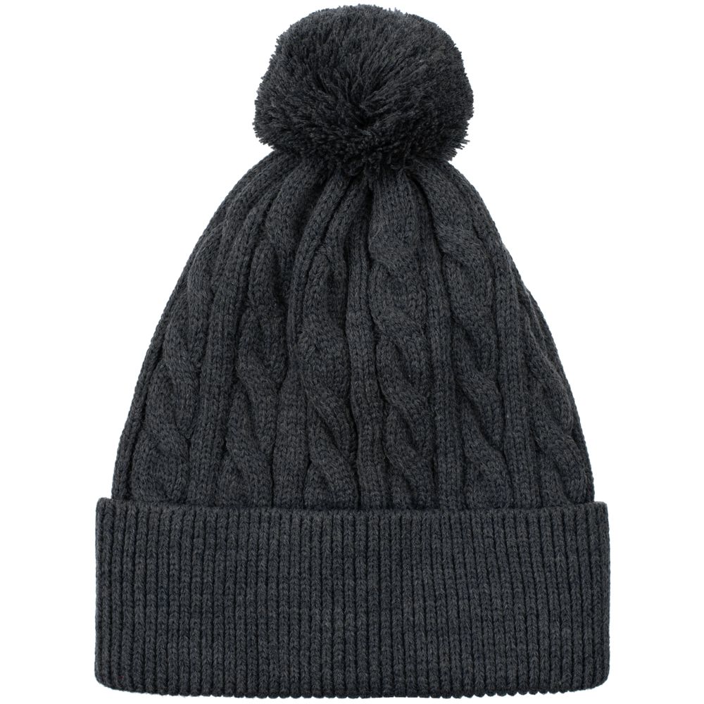 Шапка Heat Trick, черный меланж — изображение 3