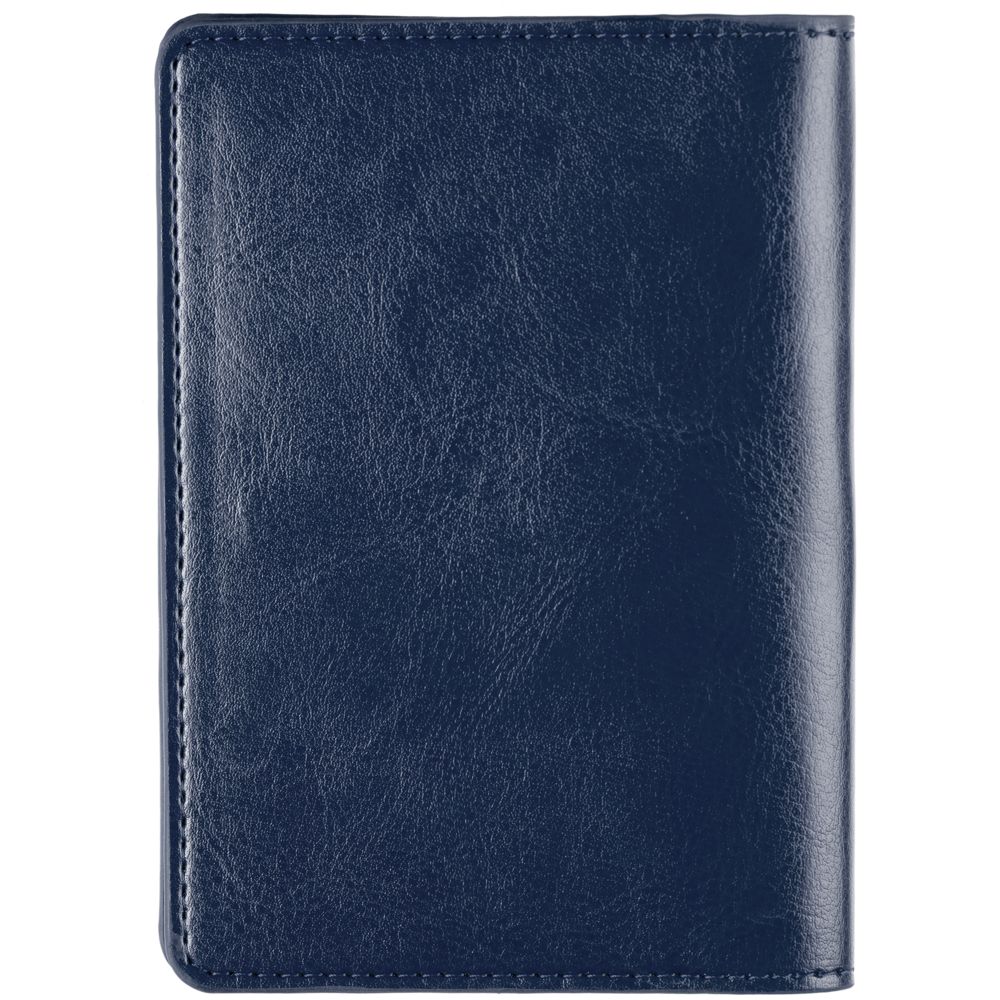 Обложка для паспорта Nebraska, синяя — изображение 3