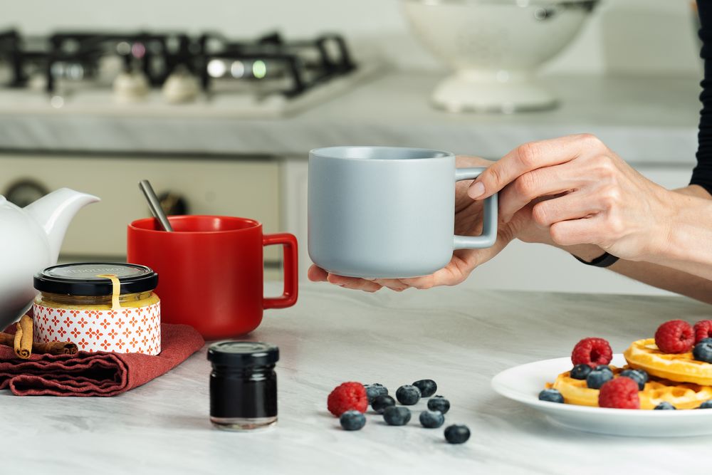 Чашка Jumbo, ver.2, матовая, белая — изображение 8